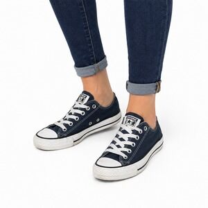 Converse Chuck Taylor All Star Low Top Navy Blue w9697 Size US 6.5